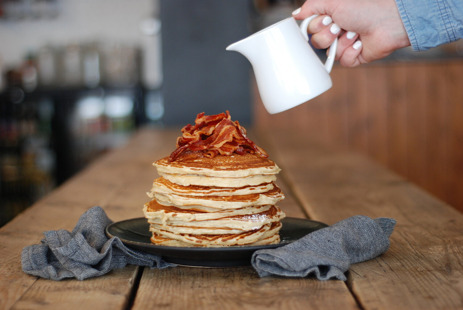 For the Love Pancakes Pickle & Rye American Diner